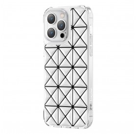 Kingxbar Miya Series case for iPhone 14 Pro Max back cover white