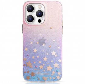 Kingxbar Heart Star Series case for iPhone 14 case with zodiac stars