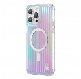 Kingxbar PQY Go Out Series magnetic case for iPhone 14 Pro MagSafe laser color