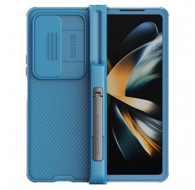 Nillkin CamShield Pro Case (suit) for Samsung Galaxy Z Fold 4 cover with camera cover stand blue