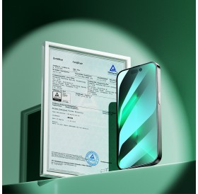 Joyroom Knight Green Glass for iPhone 14 Plus with Full Screen Anti Blue Light Filter (JR-G03)