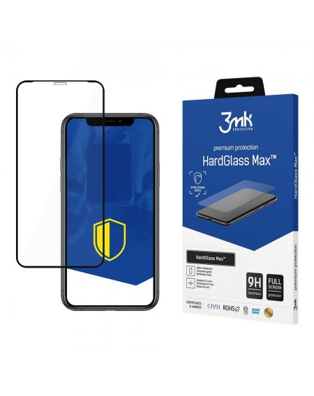 Apple iPhone Xr/11 Black - 3mk HardGlass Max™