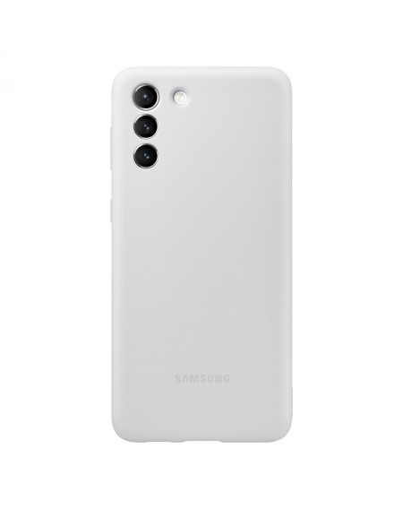 Samsung durable silicone case for S21 + 5G light gray (EF-PG996TJEGWW)