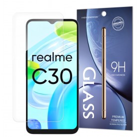 Standard Tempered Glass Case Tempered Glass for Realme C30 / Realme Narzo 50i Prime 9H
