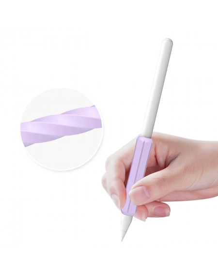 Stoyobe Silicone Holder silicone holder for Apple Pencil 1 / Apple Pencil 2 / Huawei M-Pencil pink