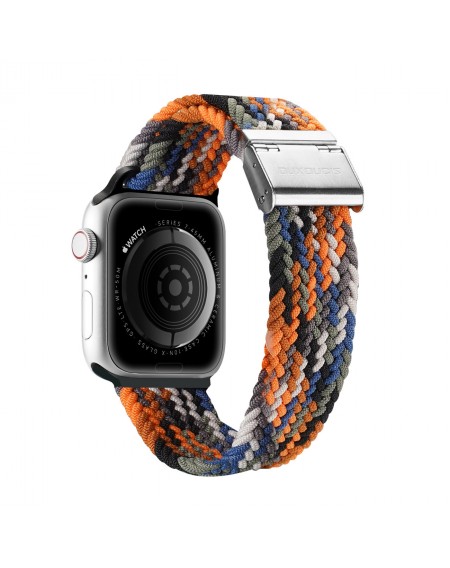 Dux Ducis Strap (Mixture II Version) strap for Apple Watch SE, 8, 7, 6, 5, 4, 3, 2, 1 (41, 40, 38 mm) braided band camo bracelet