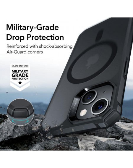 ESR AIR ARMOR HALOLOCK MAGSAFE IPHONE 13/14 FROSTED BLACK
