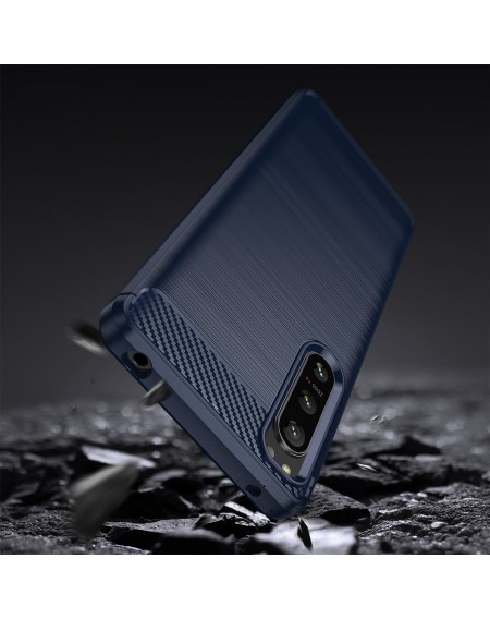 Thunder Case for Xiaomi Poco F4 5G silicone armor case blue