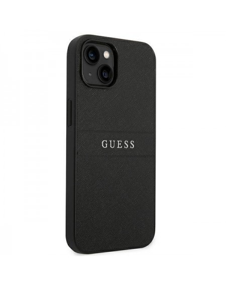 Guess GUHCP14MPSASBBK iPhone 14 Plus 6,7" czarny/black Saffiano Strap