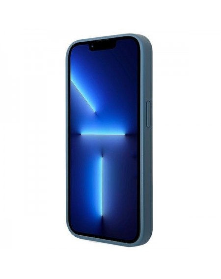 Guess GUHCP14L4GMGBL iPhone 14 Pro 6,1" niebieski/blue hardcase 4G Big Metal Logo
