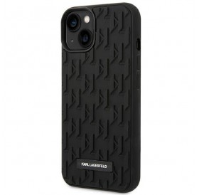 Karl Lagerfeld KLHCP14SRUPKLPK iPhone 14 6,1" hardcase czarny/black 3D Monogram