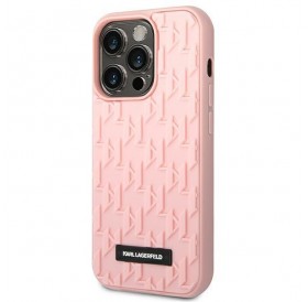 Karl Lagerfeld KLHCP14XRUPKLPP iPhone 14 Pro Max 6,7" hardcase różowy/pink 3D Monogram