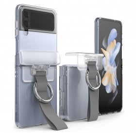 Ringke hinge cover for Samsung Galaxy Z Flip 4 / Flip 3 transparent / dark gray (HG666192RS)