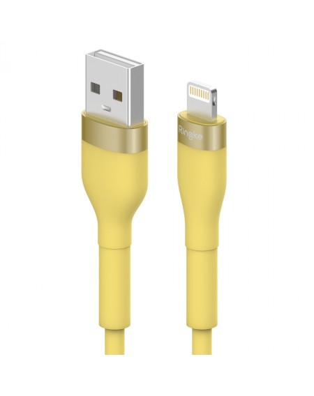 Ringke USB-A cable - Lightning 480Mb / s 12W 2m yellow (CB60037RS)