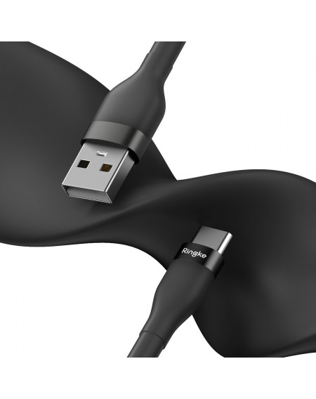 Ringke cable USB-A - USB-C 480Mb / s 12W 1.2m black (CB60051RS)