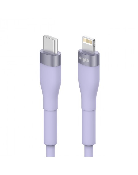 Ringke USB-C cable - Lightning 480Mb / s 20W 1.2m purple (CB60105RS)