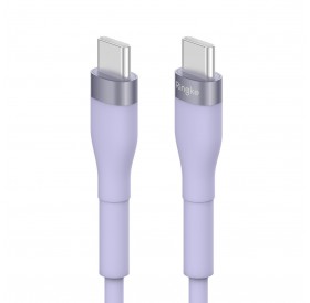 Ringke cable USB-C - USB-C 480Mb / s 60W 1.2m purple (CB60167RS)