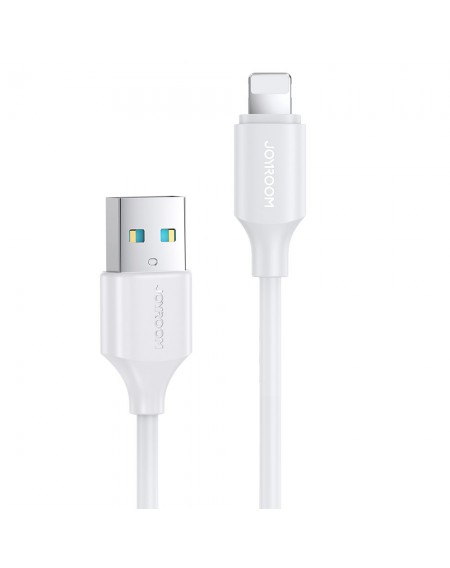 Joyroom USB Charging / Data Cable - Lightning 2.4A 0.25m white (S-UL012A9)