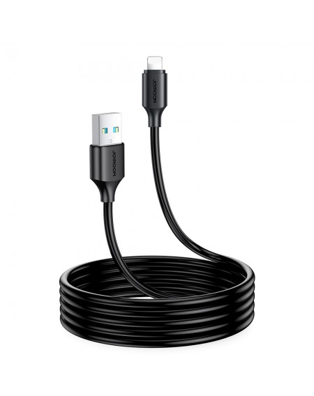 Joyroom USB Charging / Data Cable - Lightning 2.4A 2m Black (S-UL012A9)