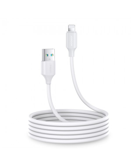 Joyroom USB Charging / Data Cable - Lightning 2.4A 2m white (S-UL012A9)