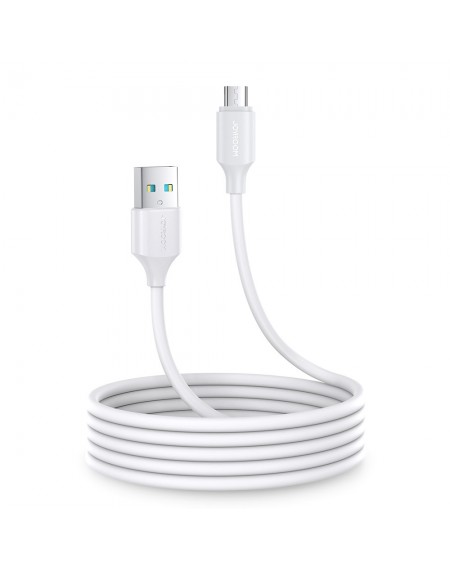 Joyroom cable USB-A - Micro USB 480Mb / s 2.4A 2m white (S-UM018A9)