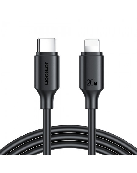 Joyroom cable USB-C - Lightning 480Mb / s 20W 1m black (S-CL020A9)