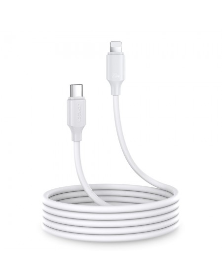 Joyroom USB Type C cable - Lightning 480Mbps 2m white (S-CL020A9)