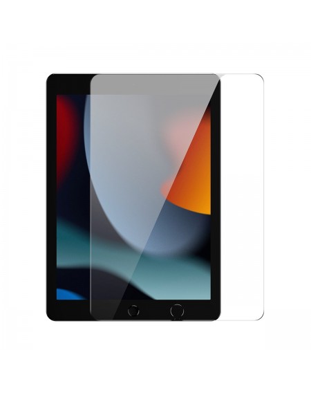 Baseus 2x Full-glass film 0.3mm tempered glass for iPad Pro 10.5&quot; / iPad Air 3 10.5&quot; / iPad 7/8/9 10.2&quot; (2021/2020/2019) with mounting kit