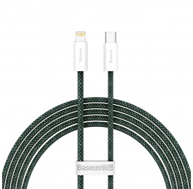 Baseus Dynamic 2 Series Fast Charging Cable USB-C - Lightning 20W 480Mbps 2m green