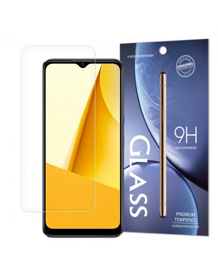 Tempered Glass Vivo Y16 / Y02s tempered glass 9H hardness (packaging - envelope)