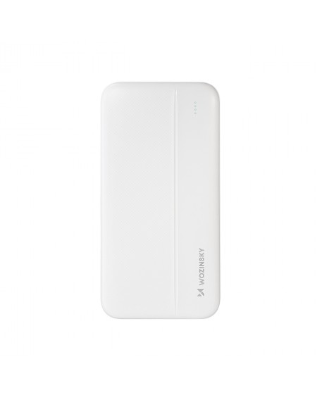 Wozinsky powerbank 10000mAh 2 x USB white (WPBWE1)