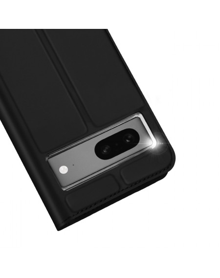 Dux Ducis Skin Pro Case Google Pixel 7 Wallet Holster Cover Black