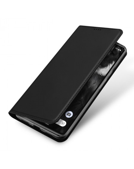 Dux Ducis Skin Pro Case Google Pixel 7 Wallet Holster Cover Black