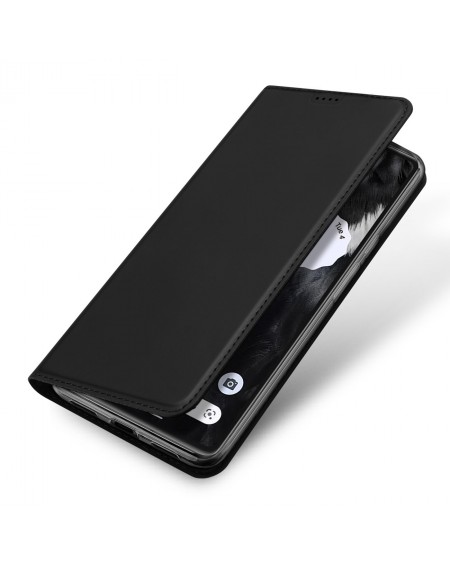 Dux Ducis Skin Pro Case Google Pixel 7 Pro Wallet Holster Cover Black
