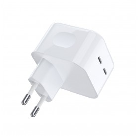 Choetech charger 35W 2xUSB-C PD white (Q5008)