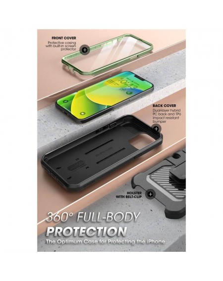 Supcase Unicorn Beetle Pro case for iPhone 14 Plus green
