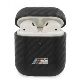 BMW BMA2CMPUCA AirPods cover black / black PU Carbon M Collection