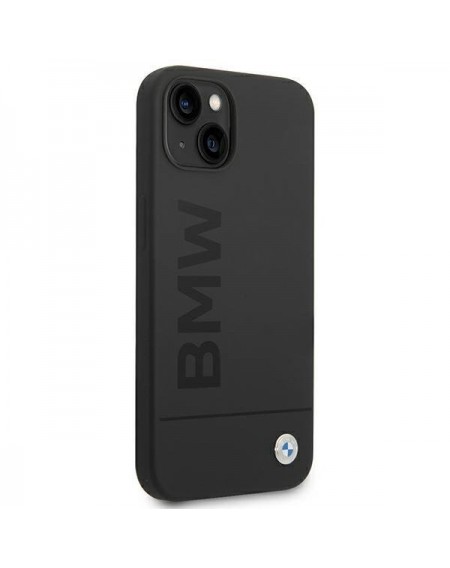 Case BMW BMHMP14MSLBLBK iPhone 14 Plus 6.7 &quot;black / black hardcase Silicone Signature Logo Magsafe