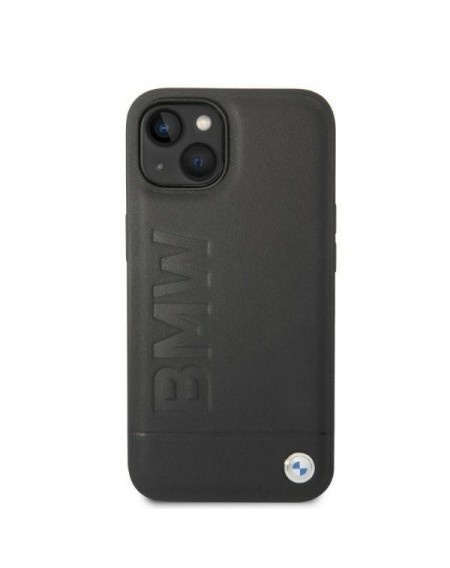 Case BMW BMHMP14MSLLBK iPhone 14 Plus 6.7 &quot;black / black hardcase Signature Logo Imprint Magsafe
