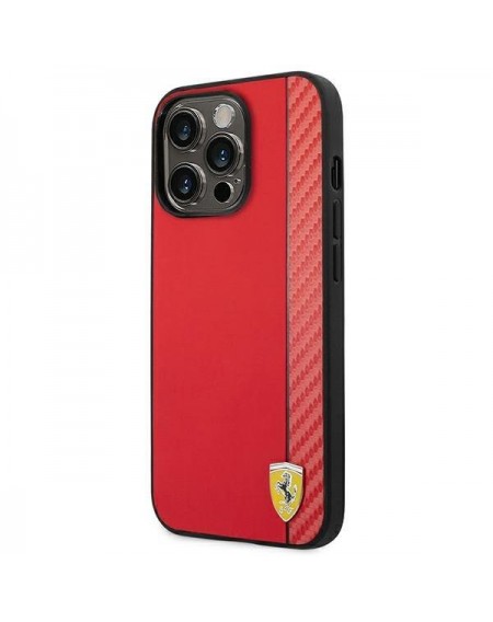 Ferrari FEHCP14LAXRE iPhone 14 Pro 6.1 &quot;red / red hardcase Carbon