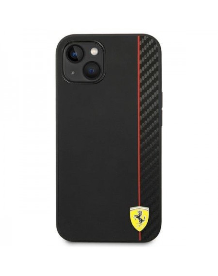 Ferrari FEHCP14MAXBK iPhone 14 Plus 6.7 &quot;black / black hardcase Carbon