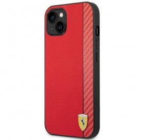 Ferrari FEHCP14MAXRE iPhone 14 Plus 6.7 &quot;red / red hardcase Carbon