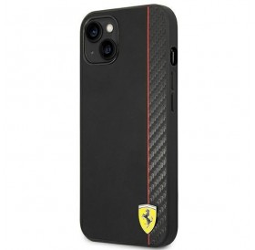 Ferrari FEHCP14SAXBK iPhone 14 6.1 &quot;black / black hardcase Carbon