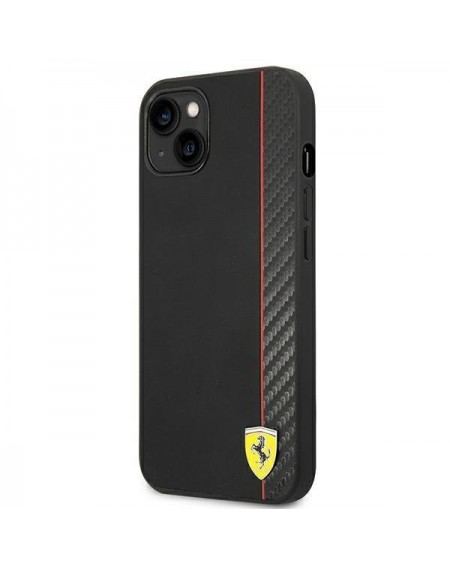 Ferrari FEHCP14SAXBK iPhone 14 6.1 &quot;black / black hardcase Carbon