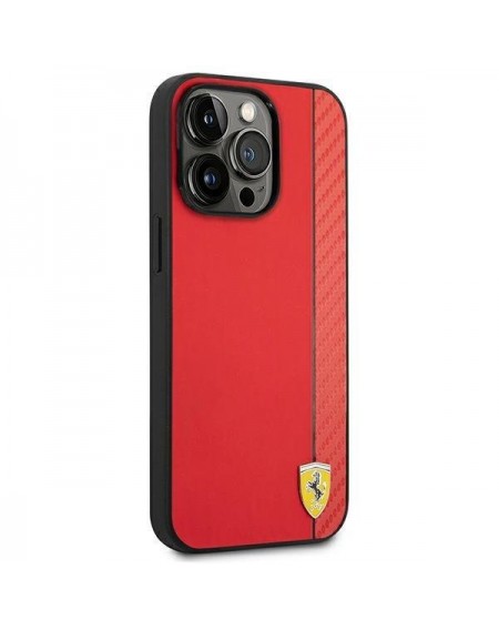 Ferrari FEHCP14XAXRE iPhone 14 Pro Max 6.7 &quot;red / red hardcase Carbon