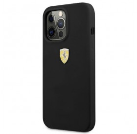 Ferrari FESSIHCP13LBK iPhone 13 Pro / 13 6.1 &quot;black / black hardcase Silicone