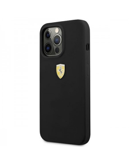 Ferrari FESSIHCP13LBK iPhone 13 Pro / 13 6.1 &quot;black / black hardcase Silicone
