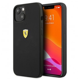 Ferrari FESSIHCP13SBK iPhone 13 mini 5.4 &quot;black / black hardcase Silicone