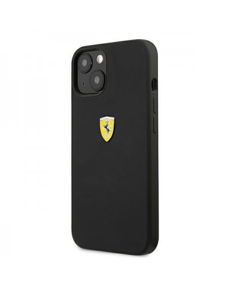 Ferrari FESSIHCP13SBK iPhone 13 mini 5.4 &quot;black / black hardcase Silicone