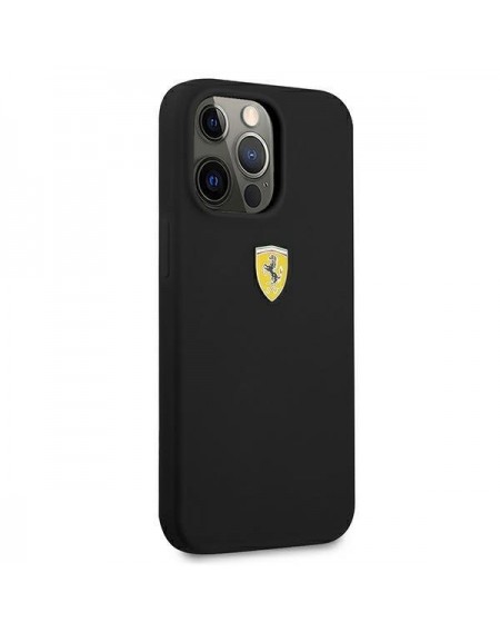 Ferrari FESSIHCP13XBK iPhone 13 Pro Max 6,7" czarny/black hardcase Silicone